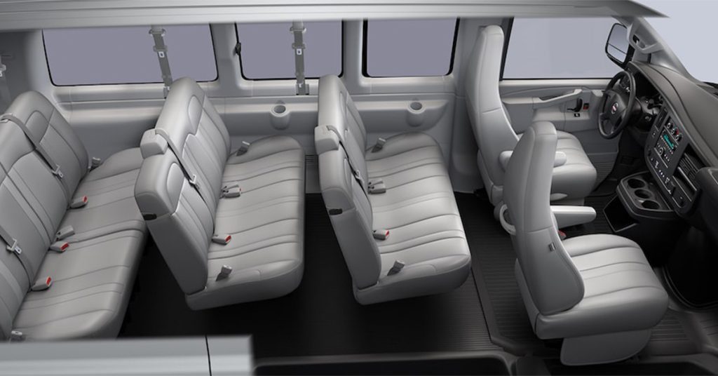 GMC Van Interior