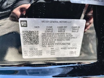 2026 GMC Sierra 2500 HD AT4X