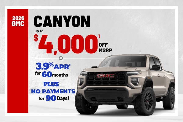 2026 GMC Canyon
