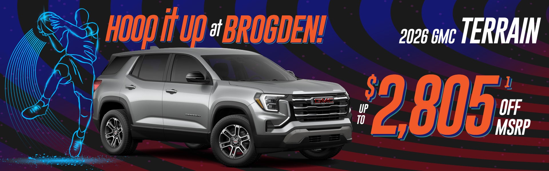 2026 GMC Terrain - up to $2805 off MSRP