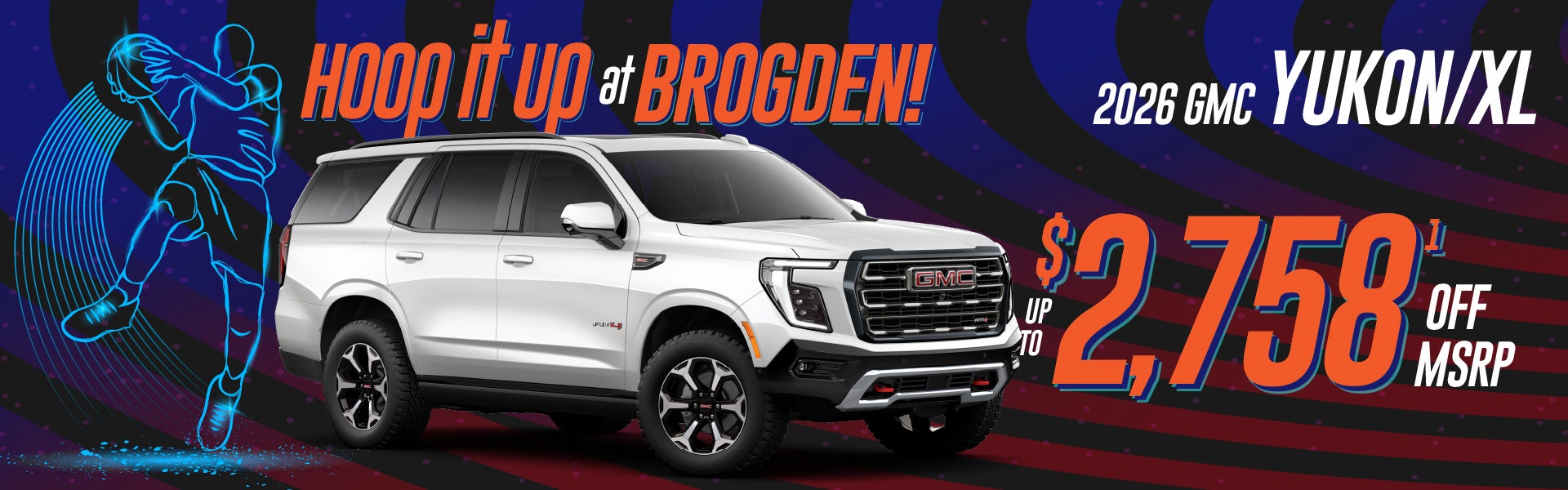 2026 GMC Yukon - up to $2758 off MSRP