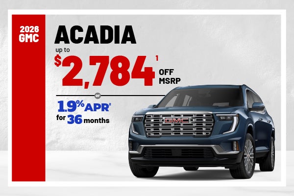 2026 GMC Acadia