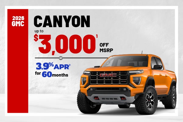 2026 GMC Canyon