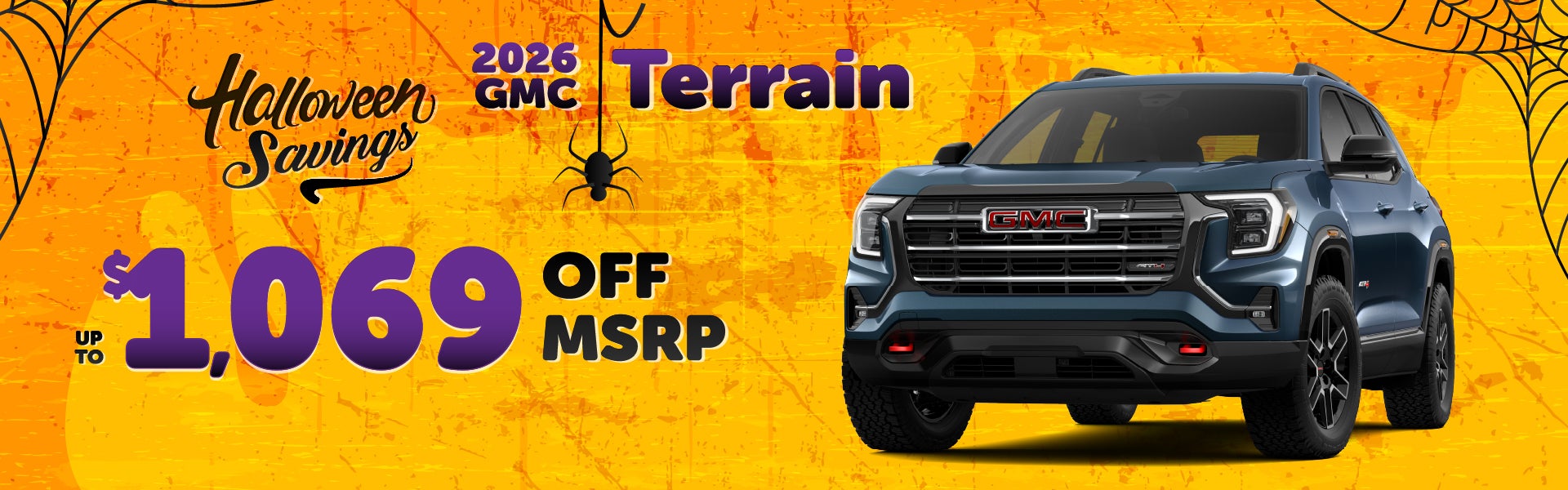 2026 GMC Terrain - up to $1,069 off MSRP
