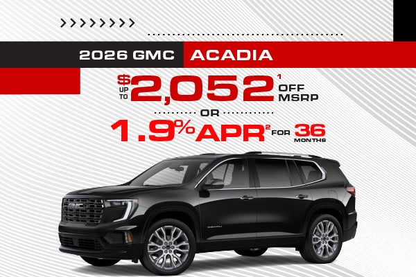 2026 GMC Acadia