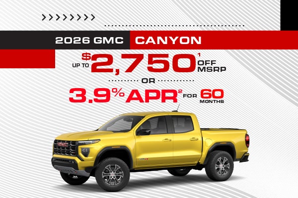 2026 GMC Canyon