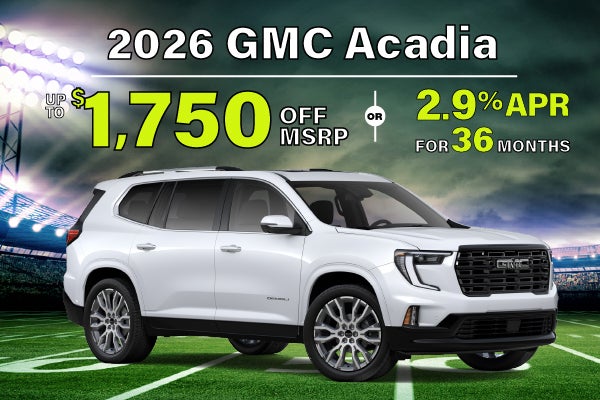 2026 GMC Acadia